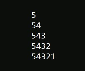 Image result for Pyramid Pattern in Visual Basic