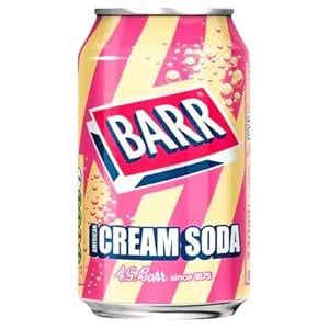 Barr American Cream Soda Flavour Soft Drink 330 ml : Amazon.in: Grocery ...