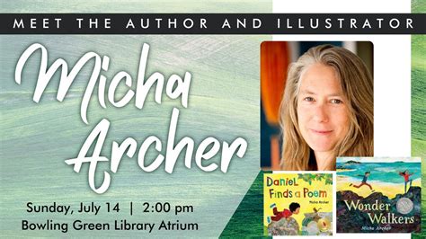Meet the Author & Illustrator: Micha Archer, Wood County District ...