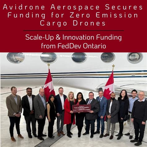 Avidrone Aerospace Secures Funding for Zero Emission Cargo Drones