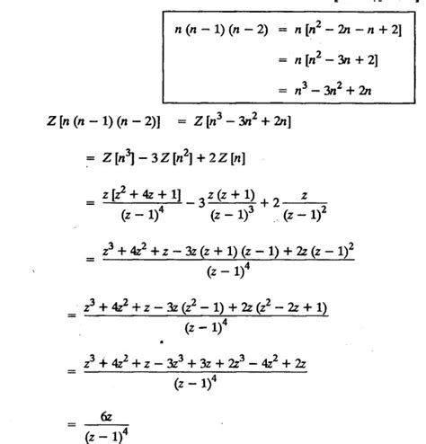 Image result for Z-Transforms Recurrence Formula