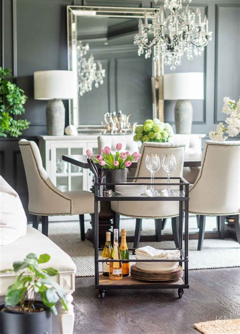 How To Use A Bar Cart at Sara Gardner blog