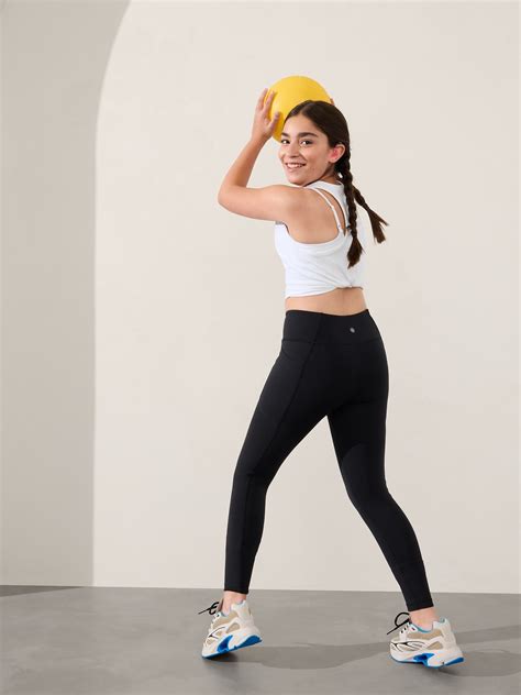 Athleta Girl High Rise Stash Your Treasures Legging | Athleta