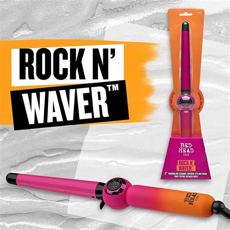Bed Head Rock N' Waver Digital Tapered Curling Wand | Natural-Looking ...