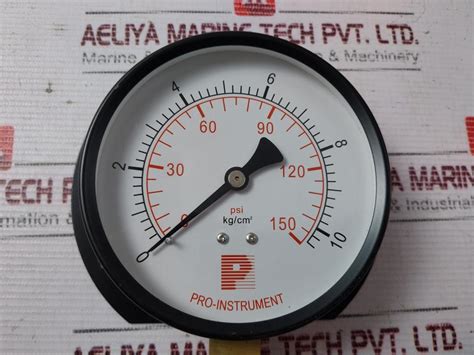 Pro-instruments 0-150 Psi Pressure & Temperature Gauge – Aeliya Marine Tech