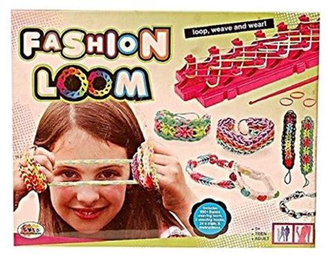 Buy House Of Gifts Fashion Loom Bands (Multicolour) and Mini Foldable ...