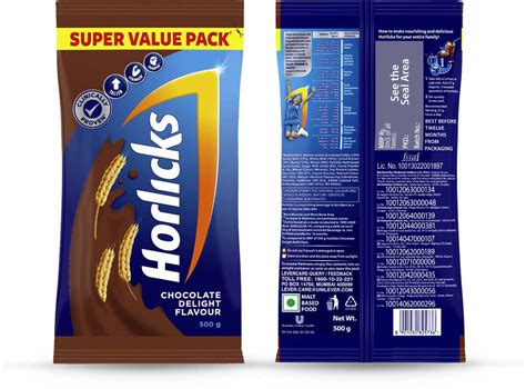 Buy HORLICKS HEALTH & NUTRITION DRINK CHOCOLATE CARTON 500 G Online ...