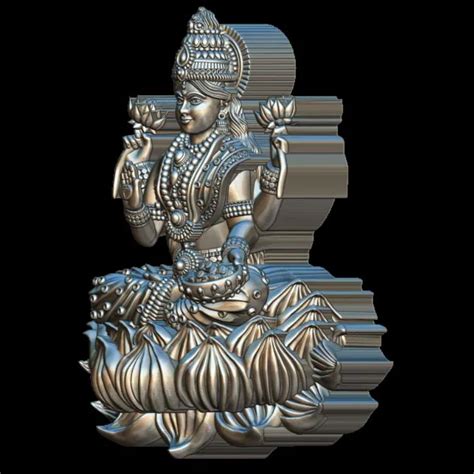 3D Model Of Dhanalaxmi Devi