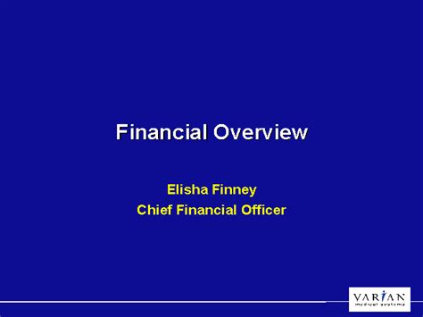 Financial Overview