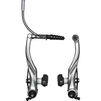 Shimano BR-T4000 Alivio V-Brake Rear, Silver | Halfords UK