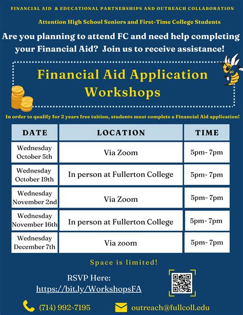Financial Aid Workshops | Outreach