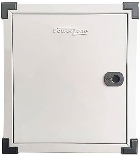 POWERZONE 6 way TPN (Three Phase) Double Door Metal MCB Box - DB ...