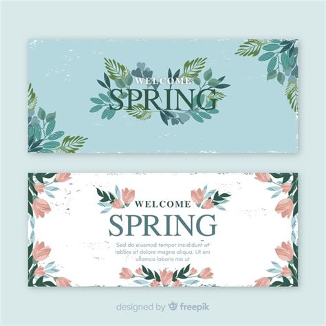 Moldura Floral Banner Imagens – Download Grátis no Freepik