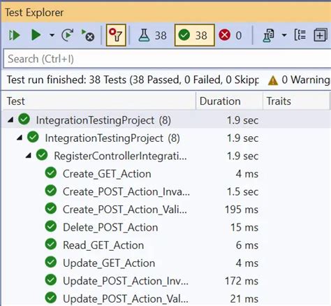 Integration Testing Asp.net 的图像结果