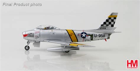 F-86F Sabre 51-12958, Capt. Harold E. Fischer, 39th FIS/1st FW, Korea 1953