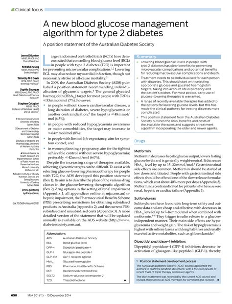 Image result for Algorithm for Diabetes Management