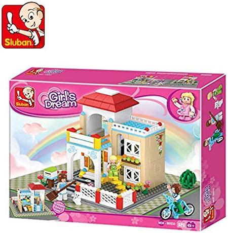 Sluban Play Bricks Girls Dream Sweet Home, Multi Colour : Amazon.in ...