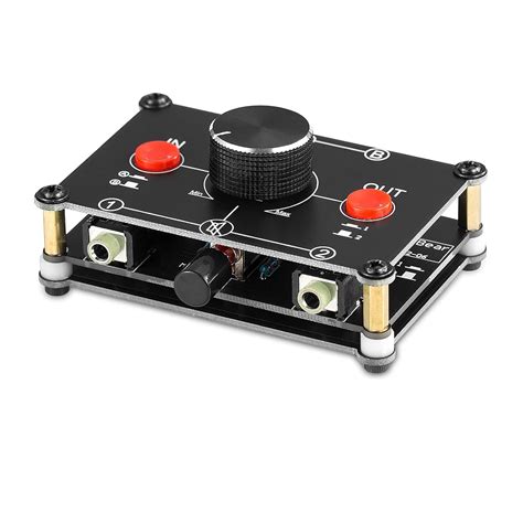Nobsound Little Bear MC22 Mini 2-IN-2-OUT 3.5mm Stereo Audio Switcher ...