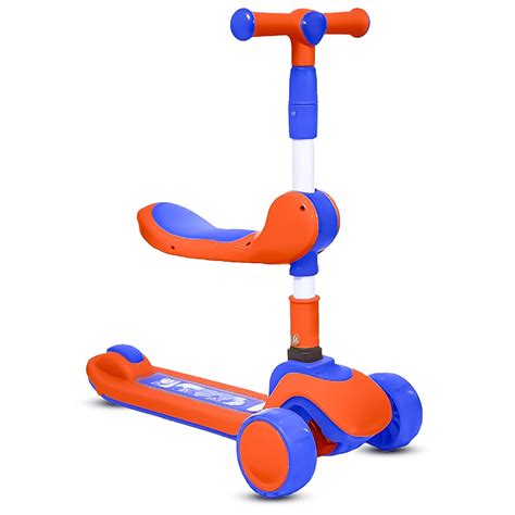 Buy Little Olive 2-in-1 Kids Scooter with LED Wheels - Adjustable ...