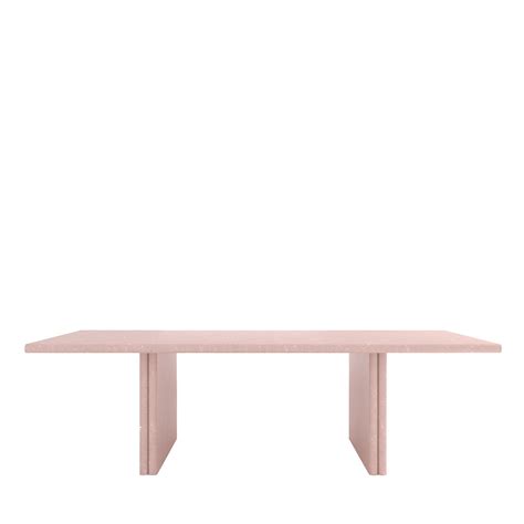 Jacques Pastel Pink In Bird'S Eye Maple Dining Table Fred&Juul | Artemest