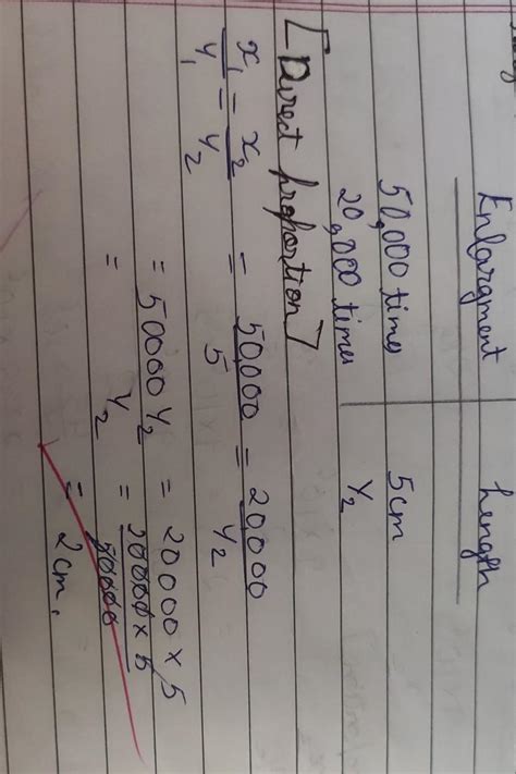 A photographer of a bacteriaenlarged 50,0000 times attains a length of ...