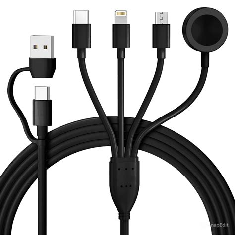 4-in-2 USB-A/PD Input Charging Cable – Bestor