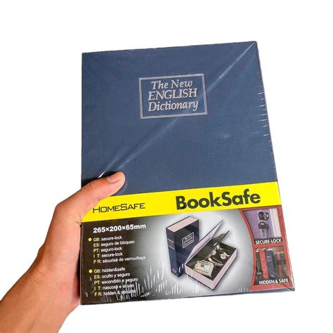 Cofre Livro Camuflado Formato Dicionário Inglês 27Cm | MadeiraMadeira