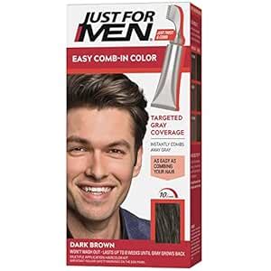 Just for Men Autostop Hair Color, Dark Brown : Amazon.in: Beauty