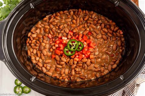 Crock Pot Pinto Beans - Eating on a Dime