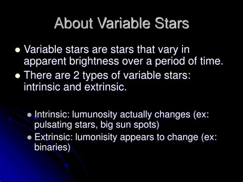 Image result for Variable Stars Infographic