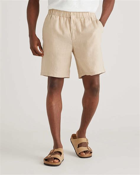 100% European Linen Shorts