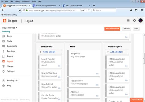 Blogger Layout Tutorial 的图像结果