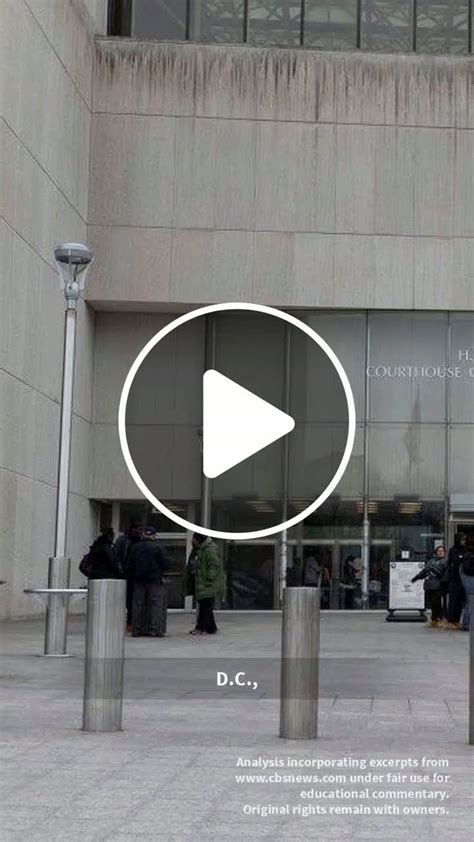 AI news: Judge Vacancies Hamper DC Courts During Trump's Crackdown #ai# ...