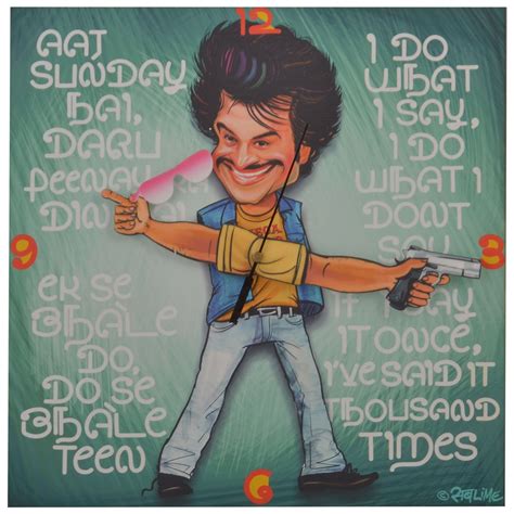 Buy Super Hero Rajinikanth Wall Clock ( Green ) Online at Low Prices in ...