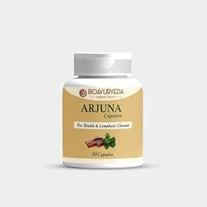 Buy BIOAYURVEDA Arjuna Capsule for Heart Health and Lymphatic Cleanse ...