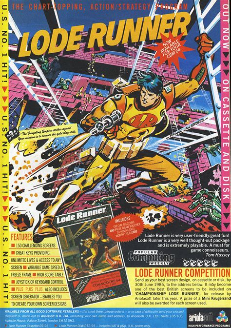 Image result for Lode Runner Commodore 64