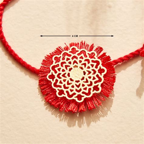 Buy Bandhan Flower Rakhi from Home Centre at just INR 179.0