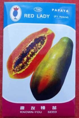 Pushpa Red Lady Papaya Seed Price in India - Buy Pushpa Red Lady Papaya ...