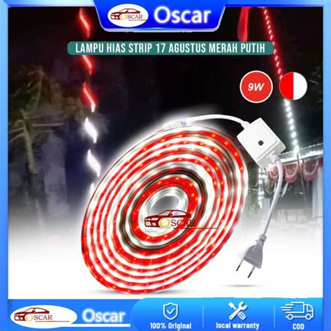 Jual BARU!! 17 Agustus Had Nasional/Bendera Indonesia Merah Putih Lampu ...