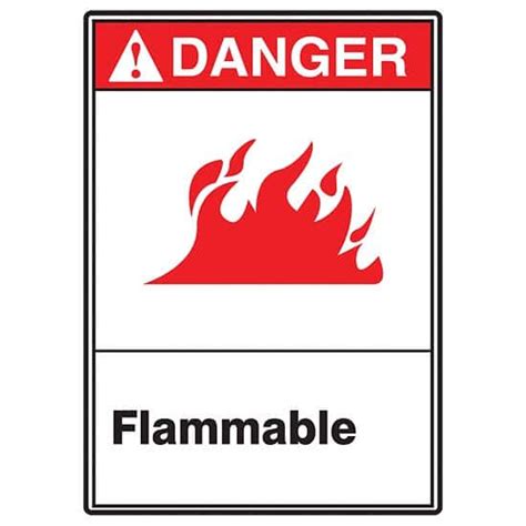 ANSI Danger: Flammable Signs - Cole-Parmer India