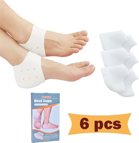 Pnrskter Plantar Fasciitis Gel Heel Protectors - 3 Pairs Heel India | Ubuy