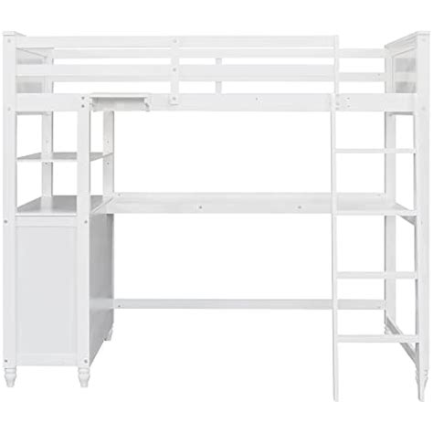 Twin Size Loft Bed with Drawers and Desk,Wooden Loft India | Ubuy