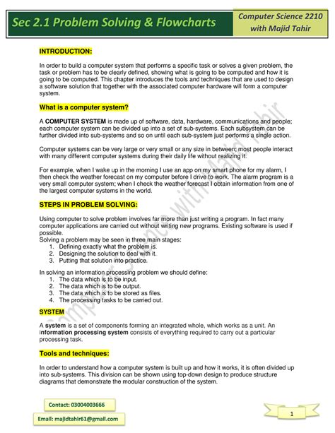 Flowchart IP - This material is for computer information system. This ...
