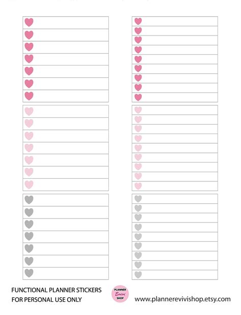 Printable Sticky Notes Printable Post It Notes, Planner Stickers ...