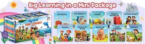 Buy My First Library Box Set for Kids (10 Board Books) | Premium Baby ...