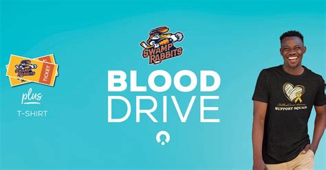Donate Blood at Bon Secours Arena | Two Free Swamp Rabbits Tickets! 🐰 ...