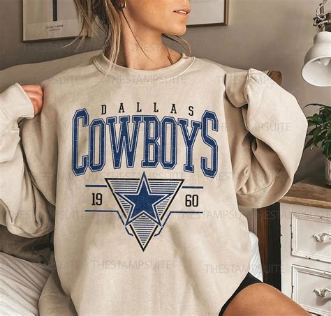 Vintage Dallas Cowboys Sweatshirt, Cowboys Sweatshirt, Dallas Football ...