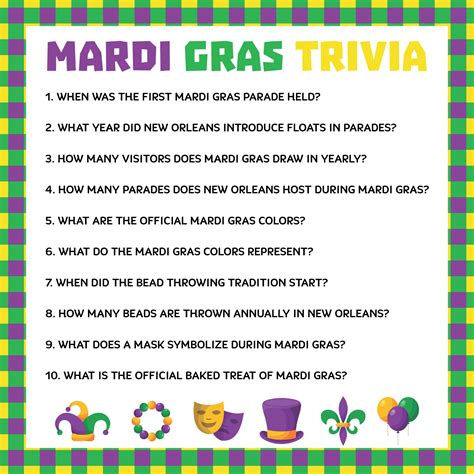 Mardi Gras Trivia And Answers