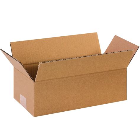 Partners Brand P1254 Corrugated Boxes, 12L x 5W x 4H, Kraft (Pack of 25 ...