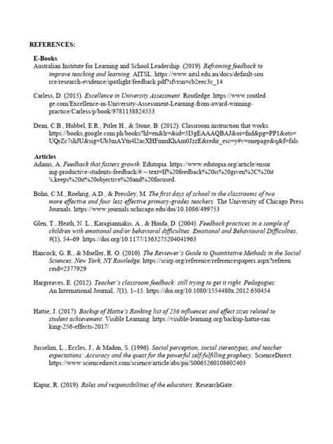 Image result for Reference List Citation Example